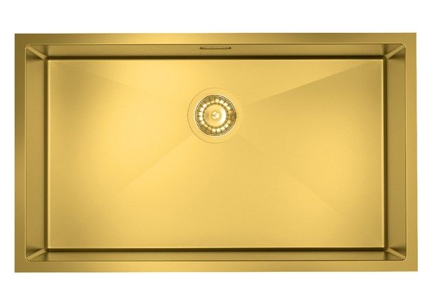 Кухонная мойка IDDIS Edifice EDI74B0i77 74см золото матовое