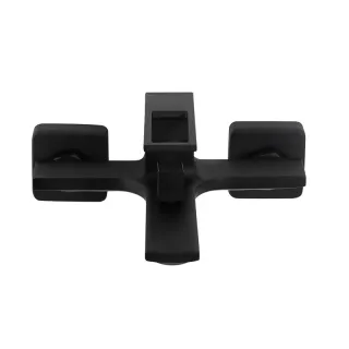 Смеситель BelBagno для ванны и душа, чёрный LUC-VAS-NERO