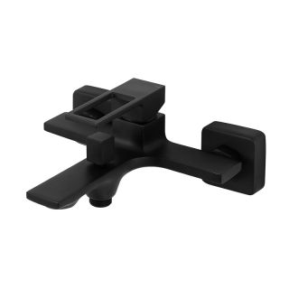 Смеситель BelBagno для ванны и душа, чёрный LUC-VAS-NERO