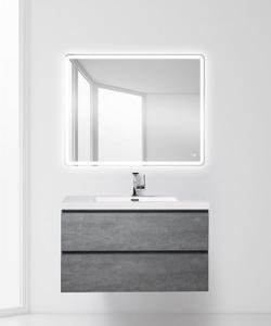 Тумба под раковину BelBagno подвесная Stucco Cemento 100x50см LUCE-1000-2C-SO-SCM