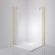 Боковая панель BelBagno LUCE-20-FIX-C-ORO золото