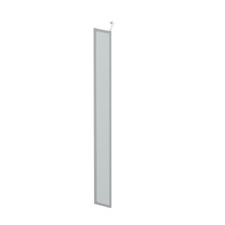 Универсальная боковая панель BelBagno Luce LUCE-20-FIX-C-Cr 20 см профиль хром стекло прозрачное