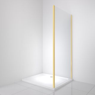 Боковая панель BelBagno LUCE-90-FIX-C-ORO золото