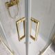 Душевой уголок BelBagno LUCE-A-2-100-C-ORO золото