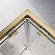 Душевой уголок BelBagno LUCE-A-2-100-C-ORO золото