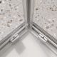 Душевой уголок BelBagno LUCE-A-2-80-C-Cr хром