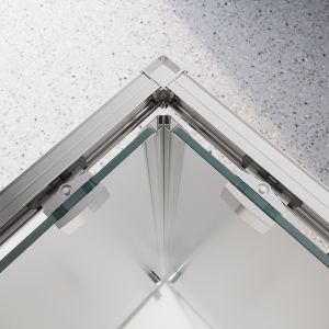 Душевой уголок BelBagno LUCE-A-2-90-P-Cr хром