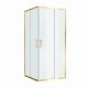 Душевой уголок BelBagno LUCE-A-2-90-P-ORO золото