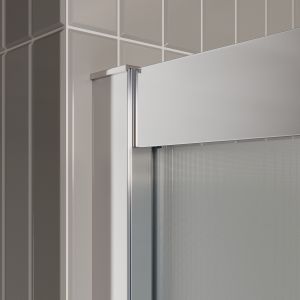 Душевой уголок BelBagno LUCE-A-22-90+20-P-Cr хром