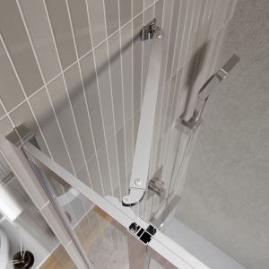 Душевой уголок BelBagno LUCE-A-22-90+30-C-Cr хром