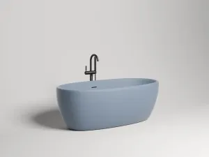 Ванна из искусственного камня Salini Luce S-Stone 100121MRF 170x85см RAL полностью