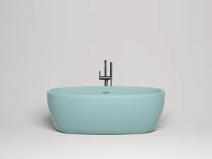 Ванна из искусственного камня Salini Luce S-Stone 100121MRF 170x85см RAL полностью