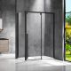 Душевой уголок Vincea Lugano VSR-1L1013CLB-1 130 x 100 см