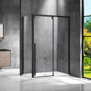 Душевой уголок Vincea Lugano VSR-1L8014CLB-1 140 x 80 см