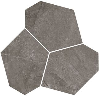 Керамогранит Kerama Marazzi KMD2HID027GR Декор Марсель наборный коричневый матовый обрезной 26,5x25,5x0,9