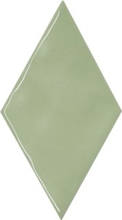 Декор Kerama Marazzi KMD2SRB008BN Риад зелёный светлый глянцевый 13.5x7.8x0,9