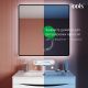 Зеркало с подсветкой IDDIS Клауд Икс (Cloud X) CLX80T0i98 80 см чёрный