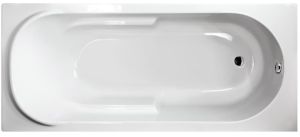 Акриловая ванна Berges Lumbo с каркасом 170x75см белый 050004 050006