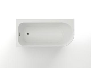 Акриловая ванна Azario LUTON LUT17080 L пристенная 1700x800x580 Акриловая ванна Azario LUTON LUT17080 L пристенная 1700x800x580