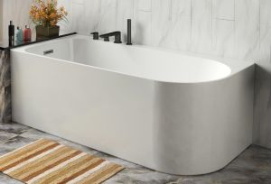 Акриловая ванна Azario LUTON LUT17080 L пристенная 1700x800x580