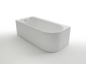 Акриловая ванна Azario LUTON LUT17080 L пристенная 1700x800x580