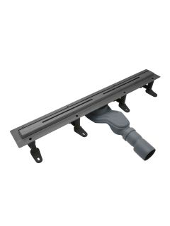 Душевой лоток Cezares Люкс (Lux) LUX-LD-70-GM 70 см оружейная сталь