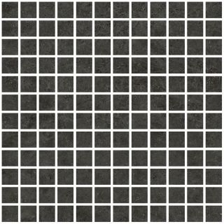 Керамическая плитка Living Ceramics LV10529 Beren Black Mosaic 25 Natural 30x30