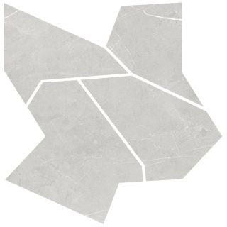 Керамическая плитка Living Ceramics LV11119 Allure Deco Mosaic Light Grey Soft 60x60
