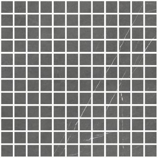 Керамическая плитка Living Ceramics LV11129 Allure Mosaic 25 Anthracite Soft 30x30