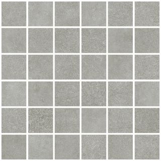 Керамическая плитка Living Ceramics LV11428 Floss Mosaic 55 Silver Anti-Slip 30x30