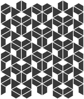 Керамическая плитка Living Ceramics LV11905 Cava Black Mosaic. A. 22.8x27.8