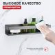 Полка для ванной комнаты Raglo R340.03.09 графит Полка для ванной комнаты Raglo R340.03.09 графит