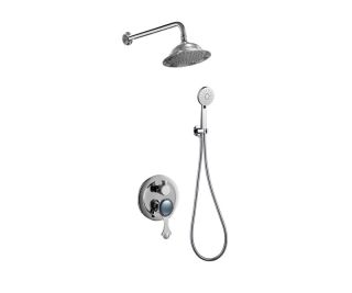 Душевая система встраиваемая Bronze de Luxe YASMINA NT800/B03-2, хром Душевая система встраиваемая Bronze de Luxe YASMINA NT800/B03-2, хром