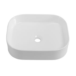 Раковина накладная Cezares CZR-6450 38 см белый