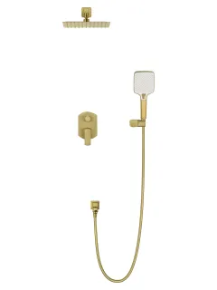 Душевой комплект Wonzon & Woghand Forza WW-939031-BG брашированное золото