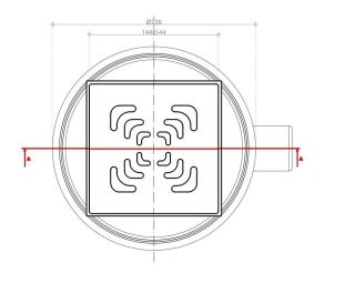 Душевой трап Confluo Standard Square 4 Mask Душевой трап Confluo Standard Square 4 Mask