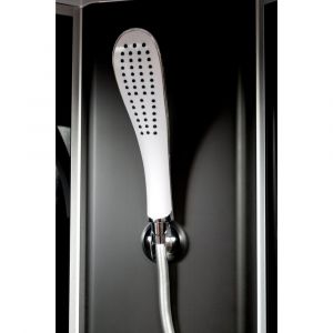 Душевая кабина Deto L 809 с гидромассажем BLACK 90х90х215 см