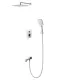Душевой комплект Wonzon & Woghand Flex WW-88939072-CR хром