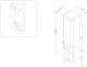 Шкаф Am.pm Sensation M30CHR0406WG правый 40 см белый Шкаф Am.pm Sensation M30CHR0406WG правый 40 см белый