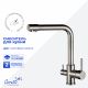 Смеситель для кухни Ceruttispa Лаура BN (LAURA BN) CT12126 никель матовый