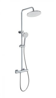 Душевая стойка Wonzon & Woghand INN 4 WW-B3047-A-CR с термостатом хром Душевая стойка Wonzon & Woghand INN 4 WW-B3047-A-CR с термостатом хром