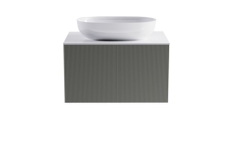 Тумба с раковиной Astra-Form М-40 4631177713484 70 см серый матовый