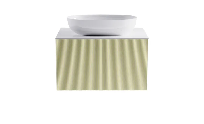 Тумба с раковиной Astra-Form М-40 4631177713576 80 см бежевый матовый