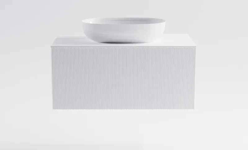 Тумба с раковиной Astra-Form М-40 4631177713316 100 см белый матовый