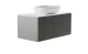 Тумба с раковиной Astra-Form М-40 4631177713606 90 см серый матовый