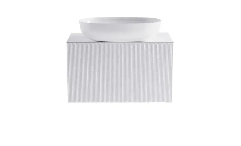 Тумба с раковиной Astra-Form М-40 4631177714818 80 см белый матовый