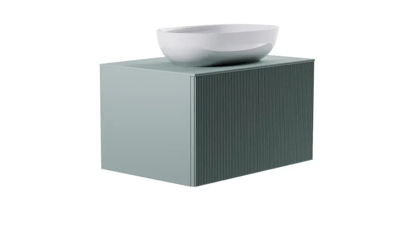 Тумба с раковиной Astra-Form М-40 4631177714719 70 см зелёный матовый