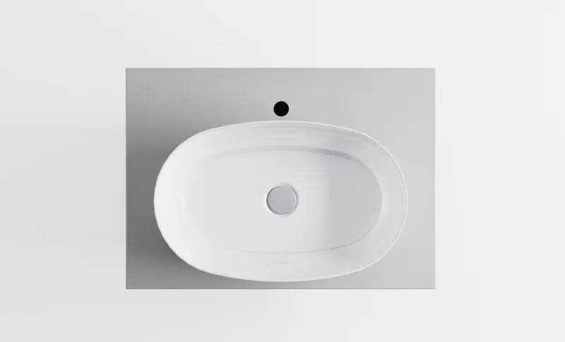 Тумба с раковиной Astra-Form М-40 4631177714764 80 см серый матовый