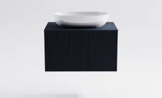 Тумба с раковиной Astra-Form М-40 4631177714740 70 см серый матовый