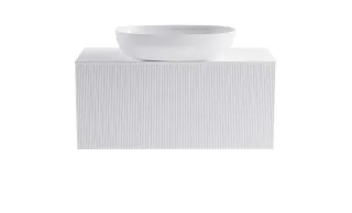 Тумба с раковиной Astra-Form М-40 4631177714931 100 см белый матовый